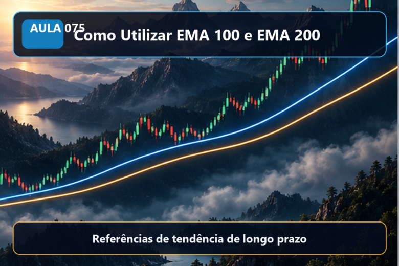 Imagem informativa exclusiva para Aula 075 — Como Utilizar EMA 100 e EMA 200