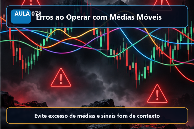 Imagem informativa exclusiva para Aula 078 — Erros Comuns ao Operar com Médias Móveis