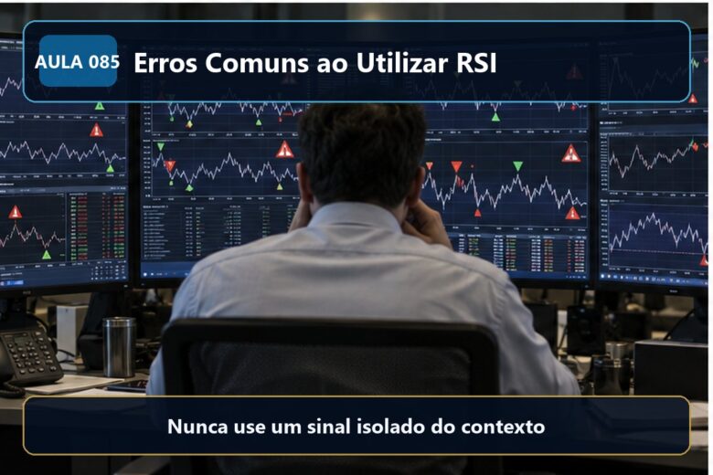 Imagem informativa exclusiva para Aula 085 — Erros Comuns ao Utilizar RSI