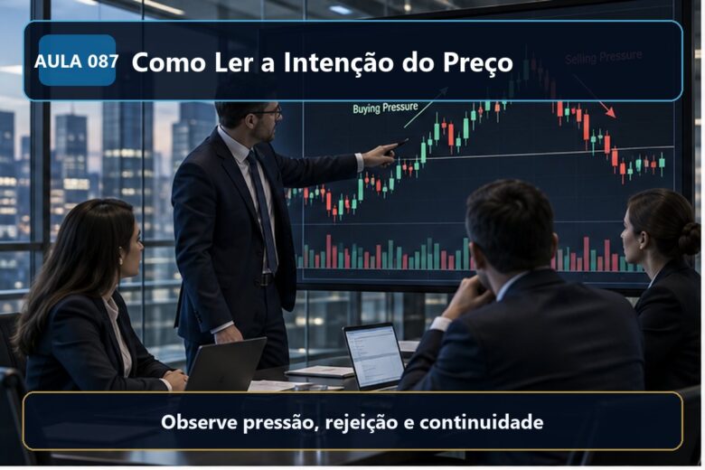 Imagem informativa exclusiva para Aula 087 — Como Ler a Intenção do Preço