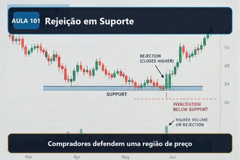 Imagem informativa exclusiva para Aula 101 — Rejeição em Suporte