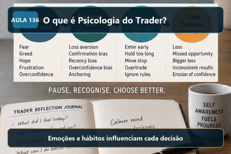Imagem informativa exclusiva para Aula 136 — O que é Psicologia do Trader?