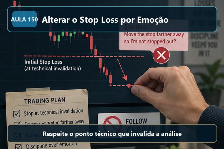 Imagem informativa exclusiva para Aula 150 — Alterar o Stop Loss por Emoção