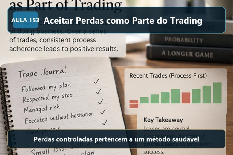 Imagem informativa exclusiva para Aula 153 — Aceitar Perdas como Parte do Trading