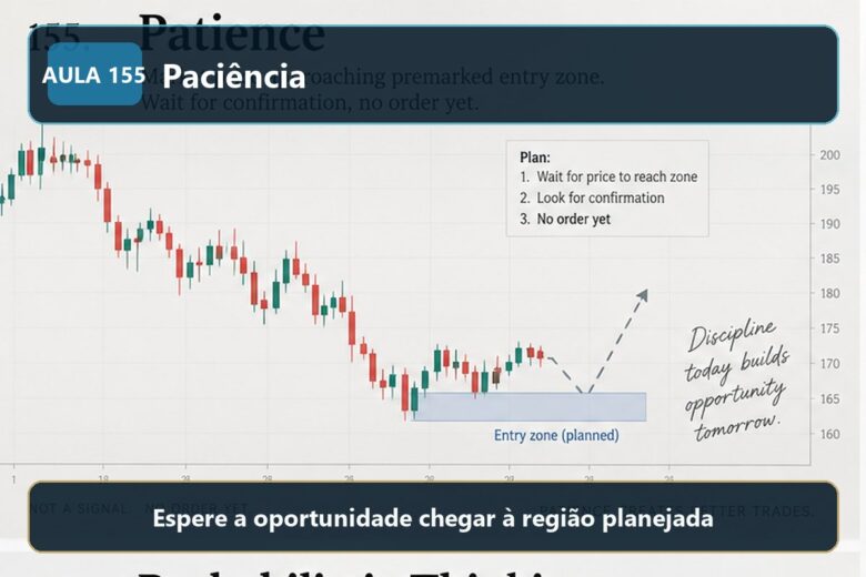 Imagem informativa exclusiva para Aula 155 — Paciência