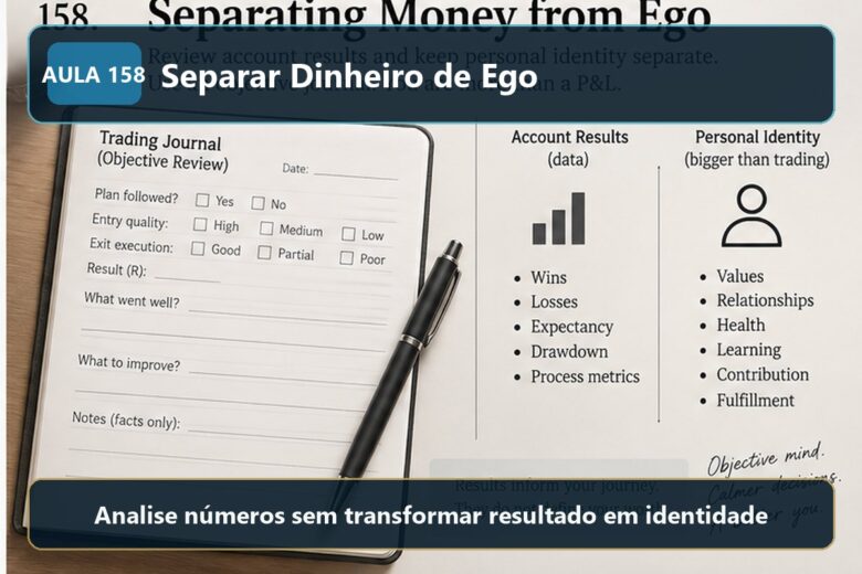 Imagem informativa exclusiva para Aula 158 — Separar Dinheiro de Ego