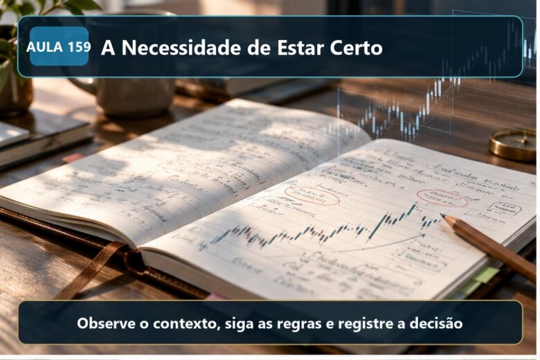 Imagem informativa exclusiva para Aula 159 — A Necessidade de Estar Certo