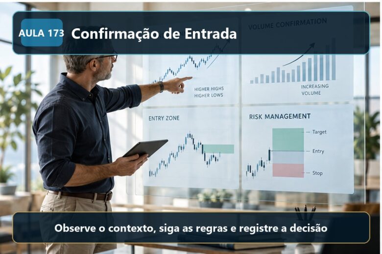 Imagem informativa exclusiva para Aula 173 — Confirmação de Entrada