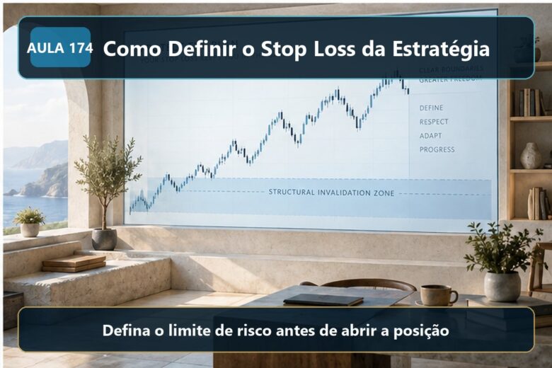Imagem informativa exclusiva para Aula 174 — Como Definir o Stop Loss da Estratégia