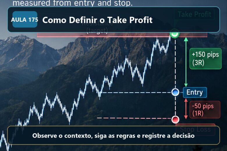 Imagem informativa exclusiva para Aula 175 — Como Definir o Take Profit