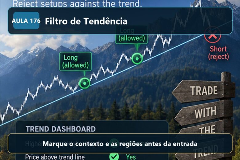 Imagem informativa exclusiva para Aula 176 — Filtro de Tendência