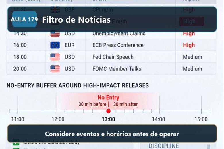 Imagem informativa exclusiva para Aula 179 — Filtro de Notícias