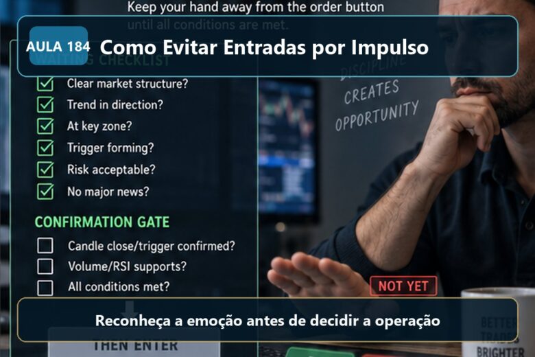 Imagem informativa exclusiva para Aula 184 — Como Evitar Entradas por Impulso