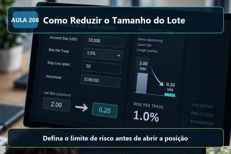 Imagem informativa exclusiva para Aula 208 — Como Reduzir o Tamanho do Lote