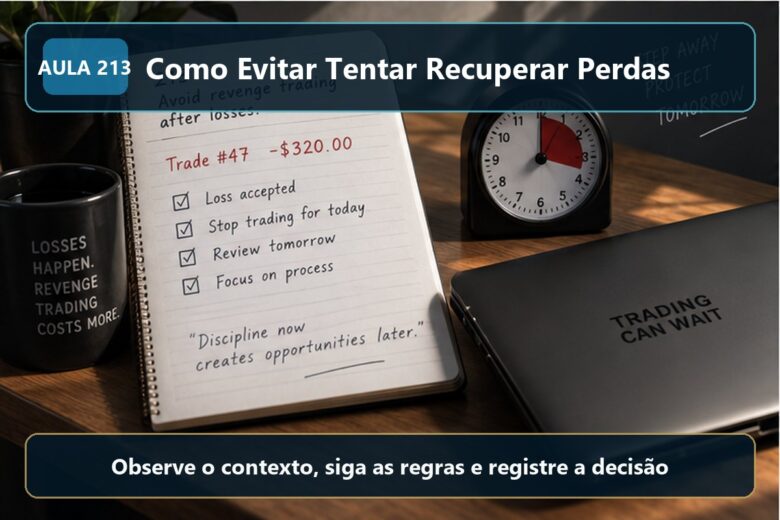 Imagem informativa exclusiva para Aula 213 — Como Evitar Tentar Recuperar Perdas