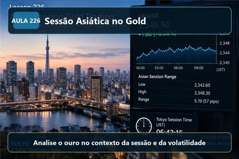 Imagem informativa exclusiva para Aula 226 — Sessão Asiática no Gold