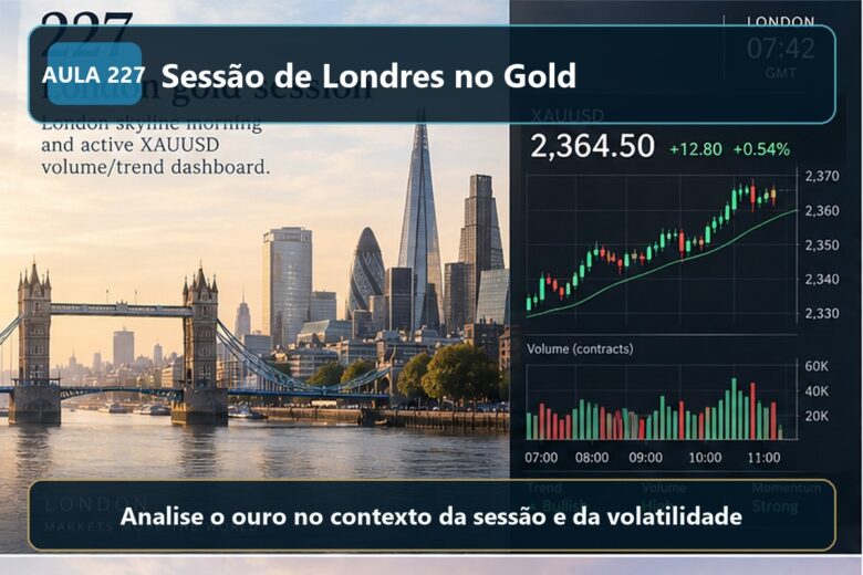 Imagem informativa exclusiva para Aula 227 — Sessão de Londres no Gold