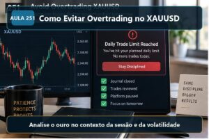Imagem informativa exclusiva para Aula 251 — Como Evitar Overtrading no XAUUSD