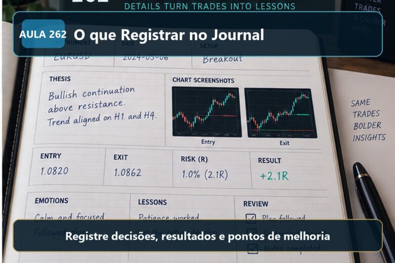 Imagem informativa exclusiva para Aula 262 — O que Registrar no Journal