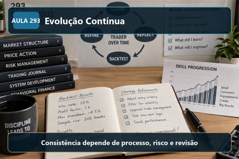 Imagem informativa exclusiva para Aula 293 — Evolução Contínua